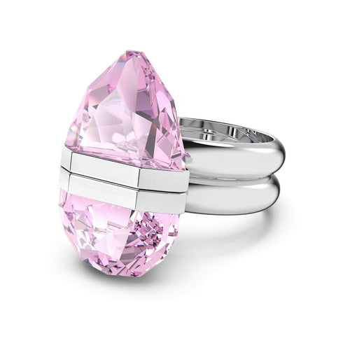 Swarovski Damen Ring Metall Kristall Lucent Rosa