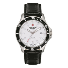 Laden Sie das Bild in den Galerie-Viewer, Swiss Alpine Military Herren Uhr Analog Quarz 7022.1532SAM Leder