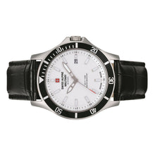 Laden Sie das Bild in den Galerie-Viewer, Swiss Alpine Military Herren Uhr Analog Quarz 7022.1532SAM Leder