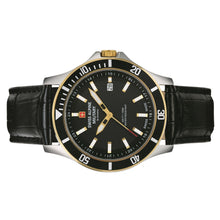 Laden Sie das Bild in den Galerie-Viewer, Swiss Alpine Military Herren Uhr Analog Quarz 7022.1547SAM Leder