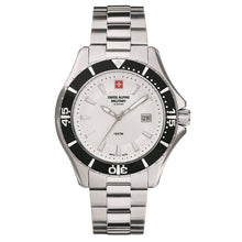 Laden Sie das Bild in den Galerie-Viewer, Swiss Alpine Military Herren Uhr Analog Quarz 7040.1132SAM Edelstahl