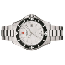 Laden Sie das Bild in den Galerie-Viewer, Swiss Alpine Military Herren Uhr Analog Quarz 7040.1132SAM Edelstahl