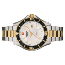 Laden Sie das Bild in den Galerie-Viewer, Swiss Alpine Military Herren Uhr Analog Quarz 7040.1142SAM Edelstahl