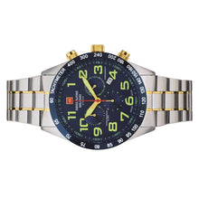 Laden Sie das Bild in den Galerie-Viewer, Swiss Alpine Military Herren Uhr Chronograph Analog Quarz 7047.9145SAM Edelstahl