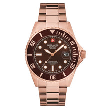 Laden Sie das Bild in den Galerie-Viewer, Swiss Alpine Military Herren Uhr Analog Quarz 7053.1166SAM Edelstahl