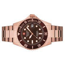 Laden Sie das Bild in den Galerie-Viewer, Swiss Alpine Military Herren Uhr Analog Quarz 7053.1166SAM Edelstahl