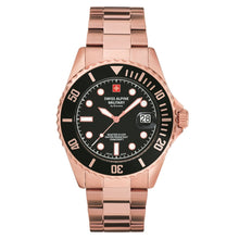 Laden Sie das Bild in den Galerie-Viewer, Swiss Alpine Military Herren Uhr Analog Quarz 7053.1167SAM Edelstahl