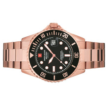 Laden Sie das Bild in den Galerie-Viewer, Swiss Alpine Military Herren Uhr Analog Quarz 7053.1167SAM Edelstahl