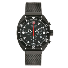 Laden Sie das Bild in den Galerie-Viewer, Swiss Alpine Military Herren Uhr Chronograph Analog Quarz 7066.9177SAM Edelstahl