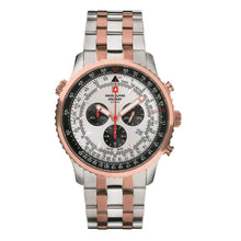 Laden Sie das Bild in den Galerie-Viewer, Swiss Alpine Military Herren Uhr Chronograph Analog Quarz 7078.9152SAM Edelstahl