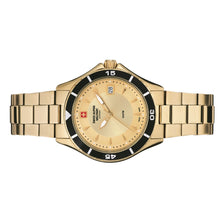 Laden Sie das Bild in den Galerie-Viewer, Swiss Alpine Military Damen Uhr Analog Quarz 7740.1111SAM Edelstahl