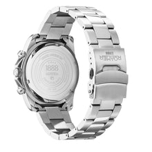 Laden Sie das Bild in den Galerie-Viewer, Roamer Herren Uhr Chronograph Quarz 862837 41 45 20 Nautic Chrono 100 Edelstahl