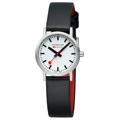 Mondaine Damen Uhr Classic Armbanduhr 30 mm A658.30323.16SBBV Leder