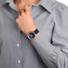 Laden Sie das Bild in den Galerie-Viewer, Mondaine Unisex Uhr Classic Armbanduhr 36 mm A660.30314.40SBD Textil