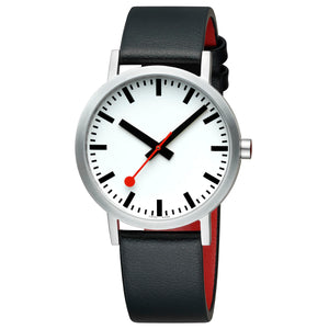 Mondaine Herren Uhr Classic Armbanduhr 40 mm A660.30360.16OMV Leder