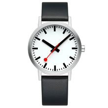 Laden Sie das Bild in den Galerie-Viewer, Mondaine Herren Uhr Classic Armbanduhr 40 mm A660.30360.16OMV Leder