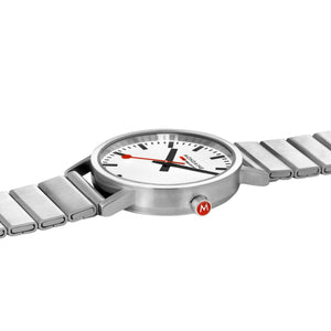 Mondaine Herren Uhr Classic Armbanduhr 40 mm A660.30360.16SBJ Edelstahl