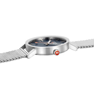 Mondaine Herren Uhr Classic Armbanduhr 40 mm A660.30360.40SBJ Edelstahl