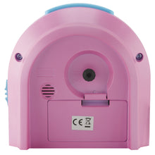Laden Sie das Bild in den Galerie-Viewer, ATRIUM Wecker Analog Quarz rosa/blau A921-17 ohne Ticken mit Licht und Snooze