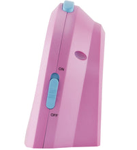 Laden Sie das Bild in den Galerie-Viewer, ATRIUM Wecker Analog Quarz rosa/blau A921-17 ohne Ticken mit Licht und Snooze