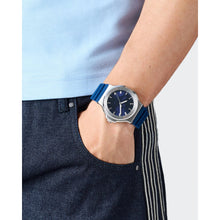 Laden Sie das Bild in den Galerie-Viewer, Adidas Unisex Uhr EXPRESSION THREE Silikon blau AOFH25502