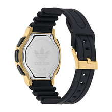Laden Sie das Bild in den Galerie-Viewer, Adidas Unisex Uhr EXPRESSION THREE DIGITALSilikon schwarz AOFH25506