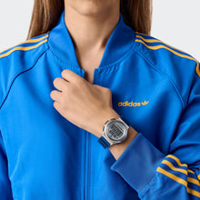 Laden Sie das Bild in den Galerie-Viewer, Adidas Unisex Uhr EXPRESSION THREE DIGITALSilikon blau AOFH25508