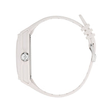 Laden Sie das Bild in den Galerie-Viewer, Adidas Unisex Uhr CITY TECH FIVE Kunststoff weiß AOFH25511