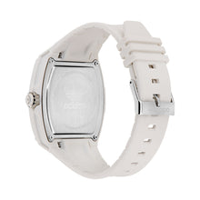 Laden Sie das Bild in den Galerie-Viewer, Adidas Unisex Uhr CITY TECH FIVE Kunststoff weiß AOFH25511