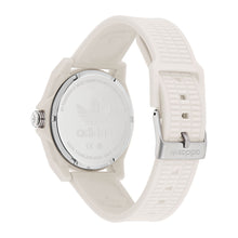 Laden Sie das Bild in den Galerie-Viewer, Adidas Unisex Uhr PROJECT FOUR SOLAR Kunststoff weiß AOST25532