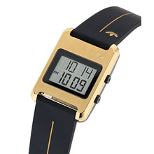 Laden Sie das Bild in den Galerie-Viewer, Adidas Unisex DIGITAL Uhr RETRO POP THREE Silikon schwarz AOST25534