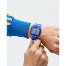 Laden Sie das Bild in den Galerie-Viewer, Adidas Unisex Uhr DIGITAL TWO CRYSTAL Silikon blau AOST25537
