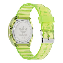 Laden Sie das Bild in den Galerie-Viewer, Adidas Unisex Uhr DIGITAL TWO CRYSTAL Silikon grün AOST25538