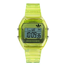 Laden Sie das Bild in den Galerie-Viewer, Adidas Unisex Uhr DIGITAL TWO CRYSTAL Silikon grün AOST25538