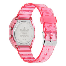 Laden Sie das Bild in den Galerie-Viewer, Adidas Unisex Uhr DIGITAL TWO CRYSTAL Silikon pink AOST25540