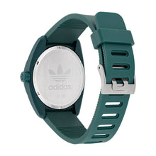 Laden Sie das Bild in den Galerie-Viewer, Adidas Unisex Uhr PROJECT THREE Kunststoff grün AOST25541