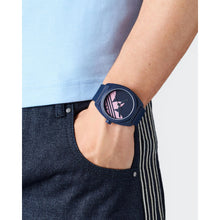 Laden Sie das Bild in den Galerie-Viewer, Adidas Unisex Uhr PROJECT THREE Kunststoff blau AOST25545