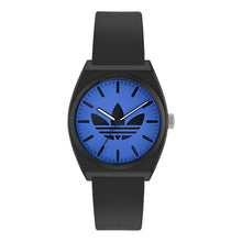 Laden Sie das Bild in den Galerie-Viewer, Adidas Unisex Uhr PROJECT TWO Kunststoff schwarz AOST25547