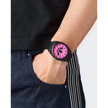 Laden Sie das Bild in den Galerie-Viewer, Adidas Unisex Uhr PROJECT TWO Kunststoff schwarz AOST25548