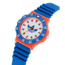 Laden Sie das Bild in den Galerie-Viewer, Adidas Unisex Uhr DISCOVERER TWO Silikon blau AOSY25513