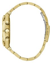 Laden Sie das Bild in den Galerie-Viewer, Guess Herren Uhr Armbanduhr Multifunktion CONTINENTAL GW0260G2 Edelstahl gold