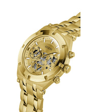 Laden Sie das Bild in den Galerie-Viewer, Guess Herren Uhr Armbanduhr Multifunktion CONTINENTAL GW0260G4 Edelstahl gold