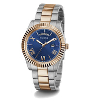 Laden Sie das Bild in den Galerie-Viewer, Guess Herren Uhr Armbanduhr CONNOISSEUR GW0265G12-1 Edelstahl bicolor