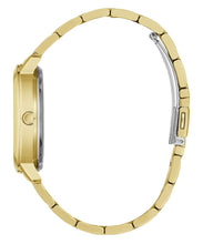 Laden Sie das Bild in den Galerie-Viewer, Guess Damen Uhr Armbanduhr QUATTRO CLEAR GW0300L2 Edelstahl gold