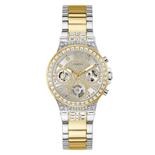 Laden Sie das Bild in den Galerie-Viewer, Guess Damen Uhr Armbanduhr Multifunktion MOONLIGHT GW0320L7 Edelstahl bicolor