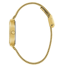 Laden Sie das Bild in den Galerie-Viewer, Guess Damen Uhr Armbanduhr TAPESTRY GW0354L6 Edelstahl gold
