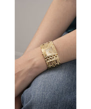 Laden Sie das Bild in den Galerie-Viewer, Guess Damen Uhr Armbanduhr WATERFALL GW0441L2 Edelstahl gold