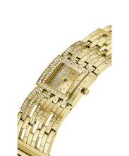 Laden Sie das Bild in den Galerie-Viewer, Guess Damen Uhr Armbanduhr WATERFALL GW0441L2 Edelstahl gold