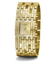 Laden Sie das Bild in den Galerie-Viewer, Guess Damen Uhr Armbanduhr WATERFALL GW0441L2 Edelstahl gold