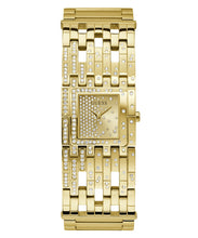 Laden Sie das Bild in den Galerie-Viewer, Guess Damen Uhr Armbanduhr WATERFALL GW0441L2 Edelstahl gold